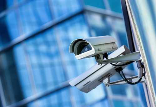 security camera and urban video