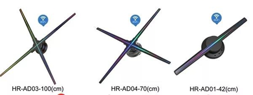 3D 全息广告机风扇